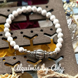 Alquimia White and Silver Bracelet